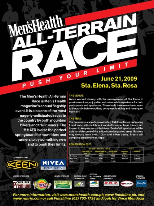 Men's Health All-Terrain Race - poster